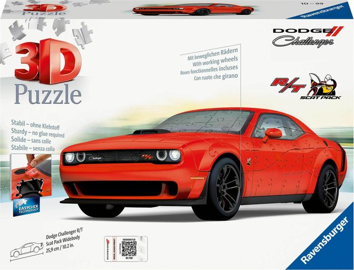 Ravensburger Dodge Challenger R/T Scat Pack Widebody (108 Teile)