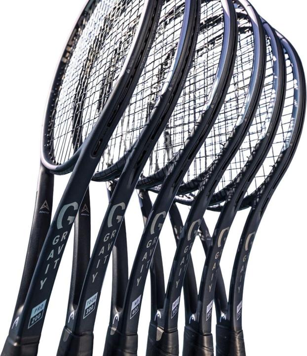 Actual product image Head Gravity Pro 2023 Tennis Racket (3, 315 g)