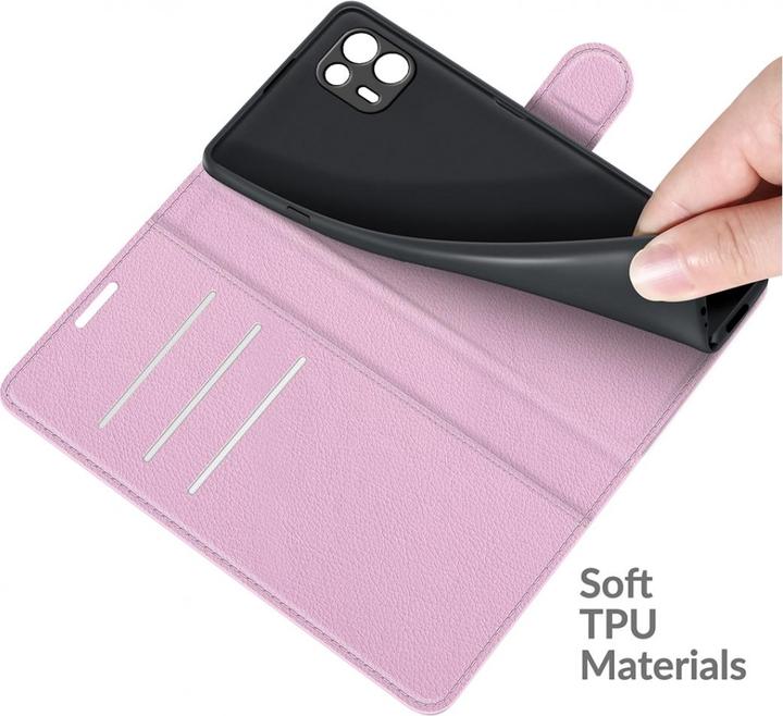 Produktbild Screenguard Motorola Edge 20 Lite Leather Guard Lederhülle (Motorola Edge 20 Lite)