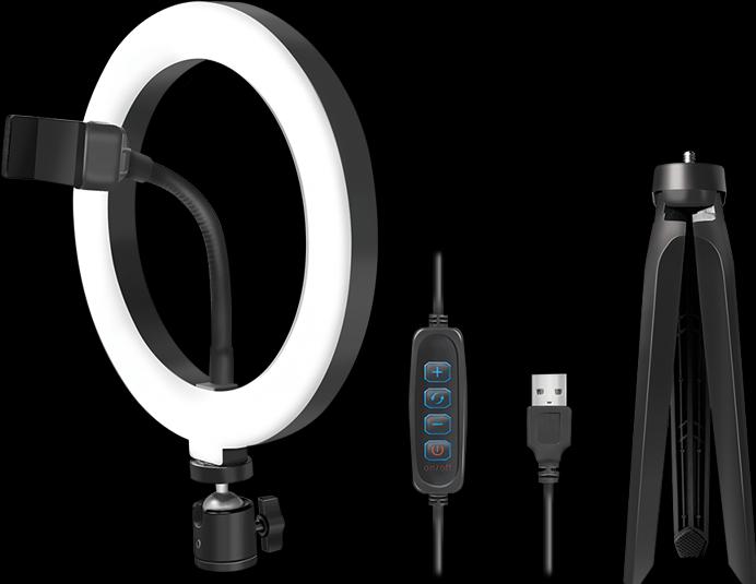 Produktbild LogiLink Smartphone-Ringlicht (Ringleuchte)