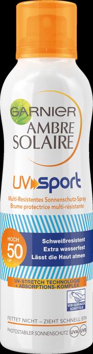 Actual product image Garnier UV Sport (Sun spray, SPF 50, 200 ml)