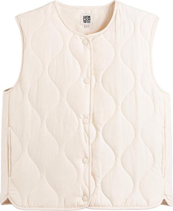 Produktbild La Redoute Collections Steppgilet mit Druckknöpfen (44)