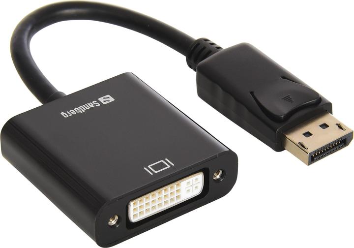 Actual product image Sandberg DisplayPort closed (DVI, 20 cm)