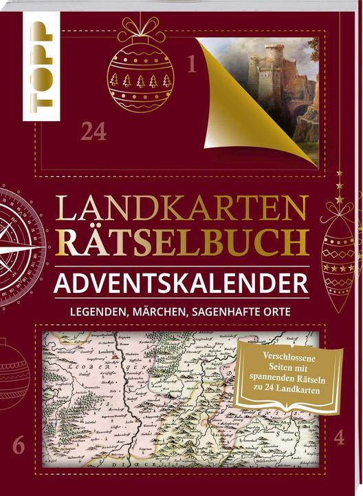 Produktbild Landkarten Rätselbuch. Legenden, Märchen, sagenhafte Orte