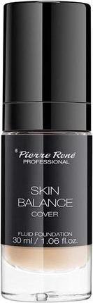 Actual product image Pierre Rene Professional PIERRE RENE Skin Balance Cover Fluid Foundation wodoodporny podkład kryjący 20 Nude 30ml (20 Nude)