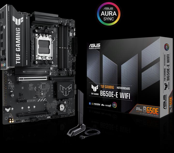 Produktbild ASUS MB TUF GAMING B650E-E WIFI (AM5, AMD B650, ATX)