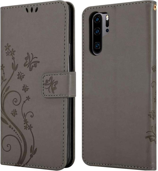 Image du produit Cadorabo Couverture du livre de fleurs (Huawei P30 Pro)