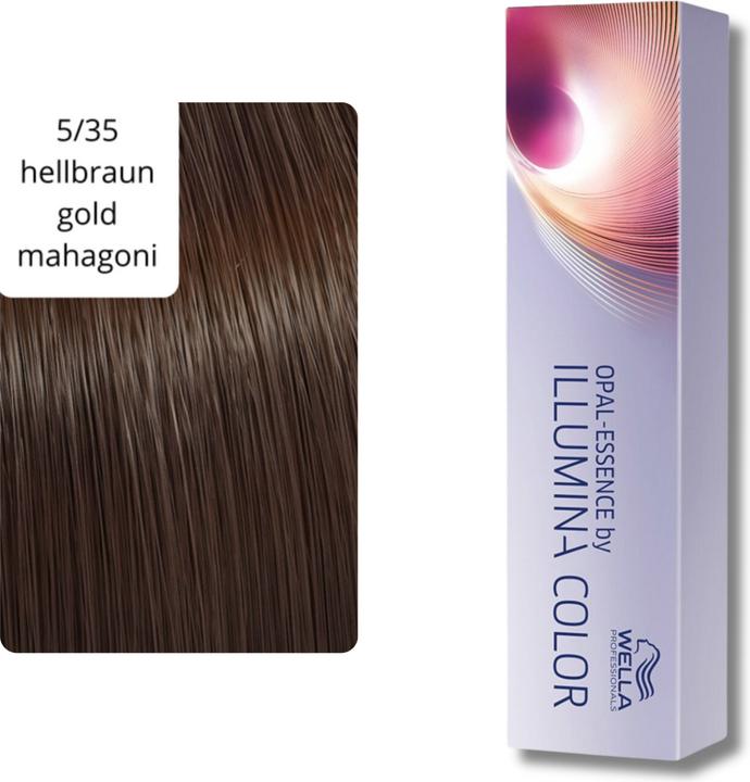 Immagine prodotto Wella Colore Illumina (5/35 marrone chiaro oro-macchino)