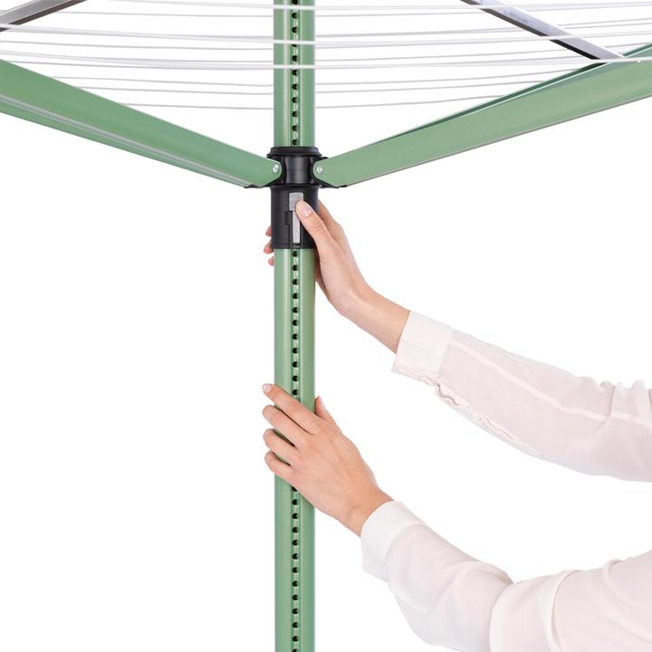Image du produit Brabantia Lift-O-Matic 50 M - tube de 45 mm avec ancrage au sol en métal (50 m)