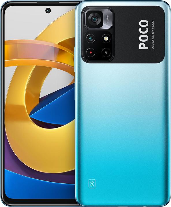 Actual product image Xiaomi Poco M4 Pro (128 GB, Cool Blue, 6.60", Dual SIM, 50 Mpx, 5G)