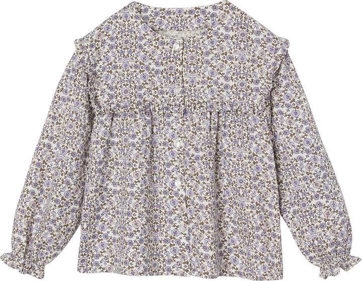 Vertbaudet Mädchen Bluse mit Volants (140)