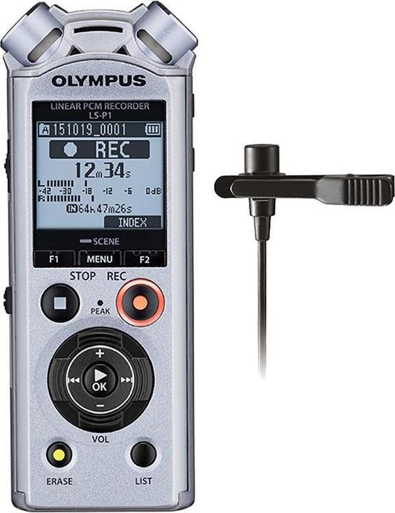 Immagine prodotto Olympus Kit microfono lavalier LS-P1 (4 GB)