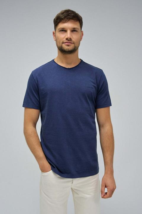 Produktbild Salsa Jeans T-Shirt T-Shirt V Neck Raw Edge Slim Fit (L)