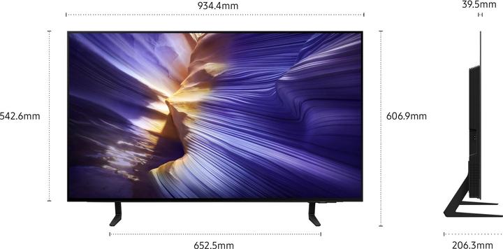 Actual product image Samsung QE42S90F (42", S90F, OLED, 4K, 2025)