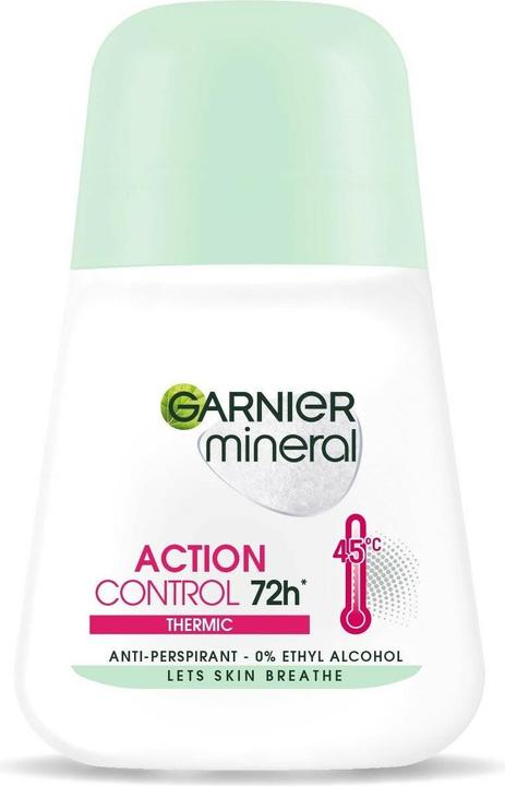 Garnier Action Control 72H Thermic Women Roll-On Antiperspirant In Ball 50Ml (Roll-on, 50 ml)