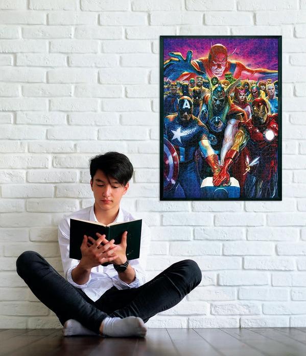 Immagine prodotto Clementoni - Marvel The Avengers Avengers-1000 pezzi, poster incluso, puzzle dei supereroi (1000 pezzi)
