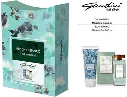 Immagine prodotto Gandini 2024 Muschio Bianco Eau De Toilette 100 Ml + Shower Gel 200 Ml
