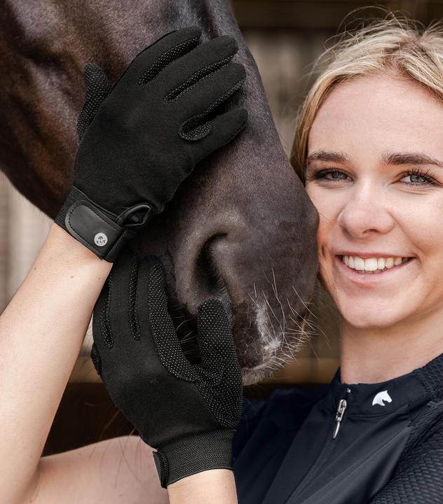 Actual product image ELT Picot children riding glove (10)