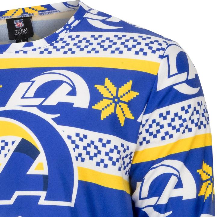 Produktbild Foco NFL Winter XMAS Pyjama Schlafanzug Los Angeles Rams - L (L)