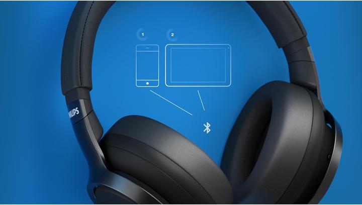 Image du produit Philips TAH9505BK/00 (ANC, 20 h, Sans fil)