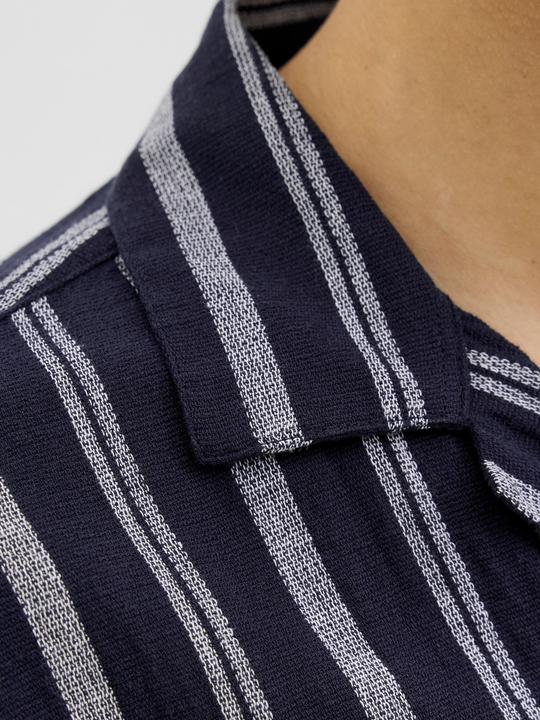 Image du produit Jack & Jones Jjeenzo Stripe Resort Shirt Ss Sn (XL)