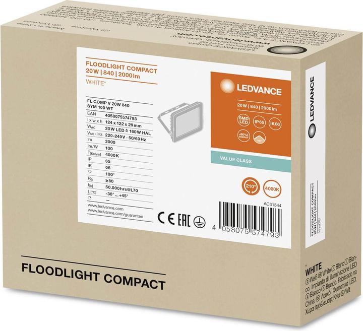 Actual product image Ledvance LED floodlight (2000 lm, IP65)