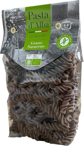 Pasta d'Alba Biologische und glutenfreie Fusilli aus Buchweizen (250 g)