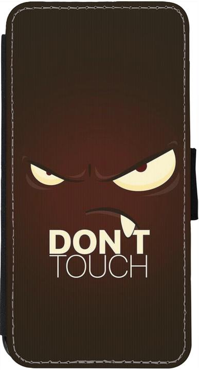 Actual product image PhoneLook Coque Wallet noir Angry Dont Touch (Apple iPhone 13)