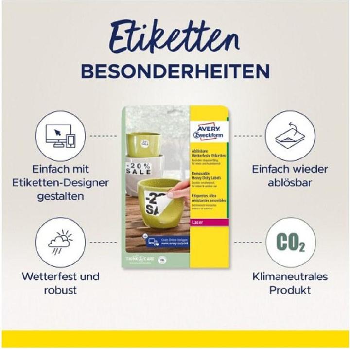 Produktbild Avery Etiketten