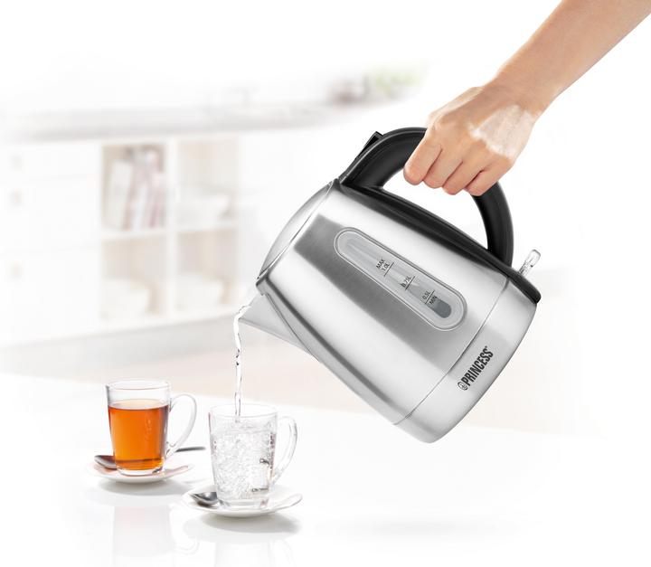 Produktbild Princess Wasserkocher 236023 aus rostfreiem Edelstahl (1 l)