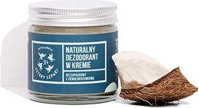 Four Starlings Soap House Natural Deodorant Cream Fragrance-Free 60Ml (60 ml)