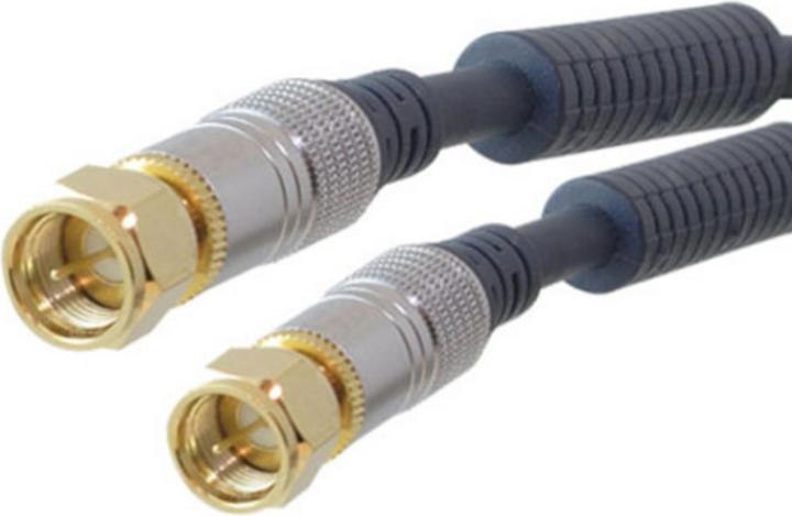 Actual product image Shiverpeaks SP80098 Coaxial cable RG-59/U 10 m F Blue (Antenna cable)
