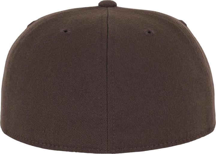 Actual product image Yupoong Flexfit Unisex Premium 210 Fitted Flat Peak Cap (XL)