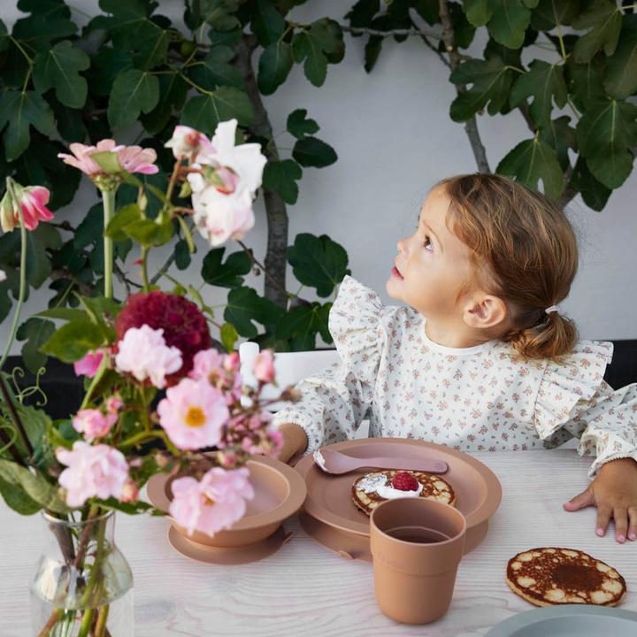 Actual product image Elodie Apron long sleeve Autumn Rose