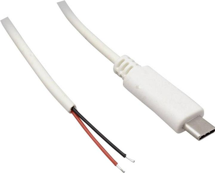 Produktbild Tru Components USB C 3.1 Stecker mit offenem Kabelende USB C 3.1 Inhalt: 1 St.