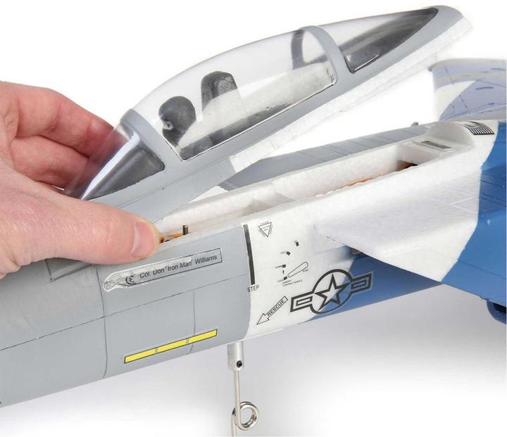 Produktbild E-Flite F-15 Eagle 64mm Elektromotor Jetmodell BNF Basic inkl. AS3X und SAFE (Jet)