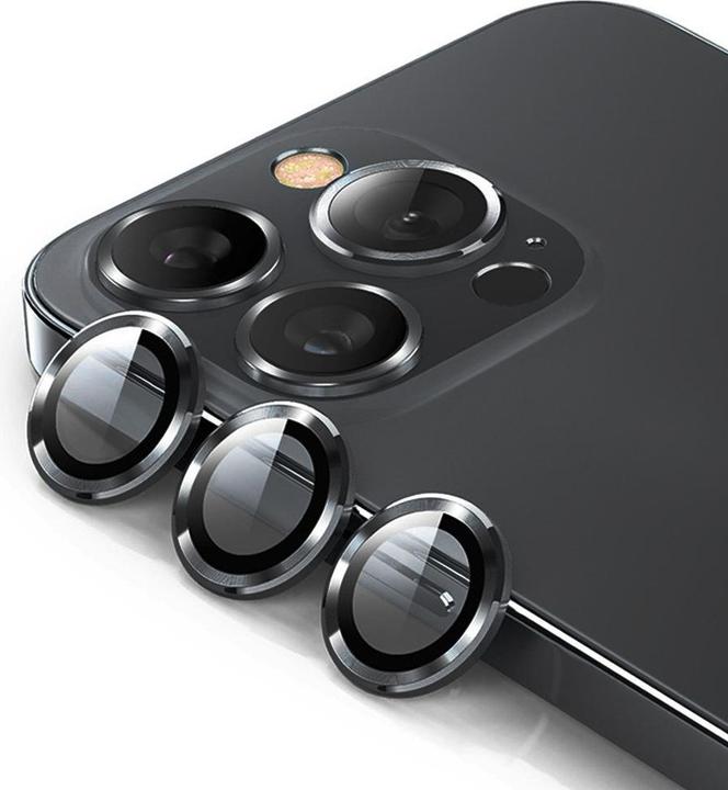 Immagine prodotto Ueli Express Protezione dell'obiettivo in vetro blindato della fotocamera (1 Pezzo/i, Apple iPhone 15 Pro, Apple iPhone 15 Pro Max)