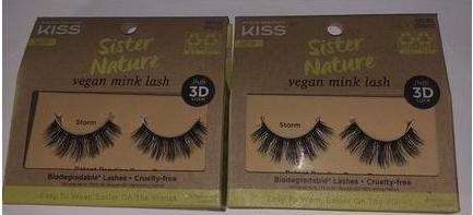 Actual product image KISS Sister Nature Vegan Mink Lashes Ivy (Artificial eyelashes)