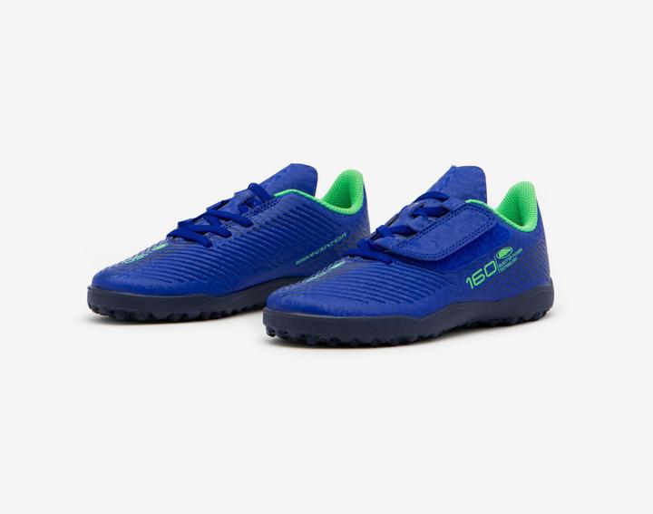 Image du produit Kipsta Chaussures de football à crampons pour enfants avec fermeture velcro - 160 Easy Turf bleu (29)