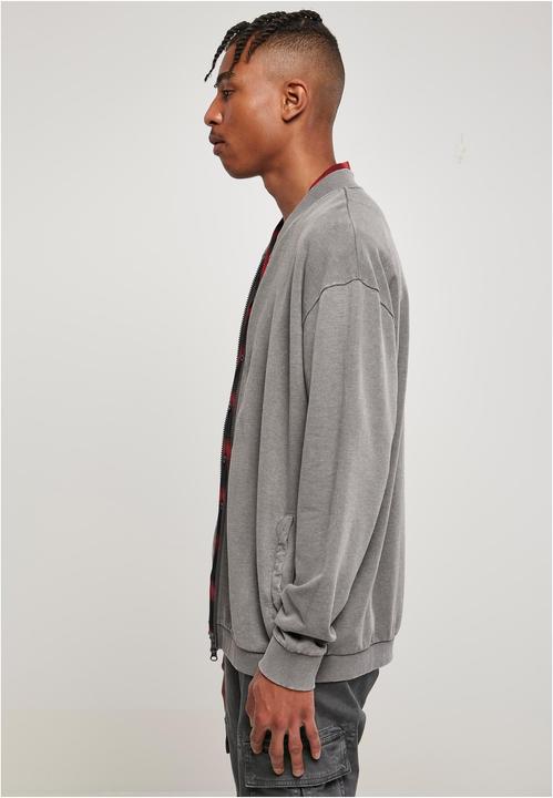 Actual product image Urban Classics Washed Sweat Bomber - 17020 (M)