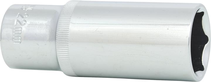 Produktbild KS Tools 1/2" CHROMEplus Sechskant-Stecknuss lang (22 mm)