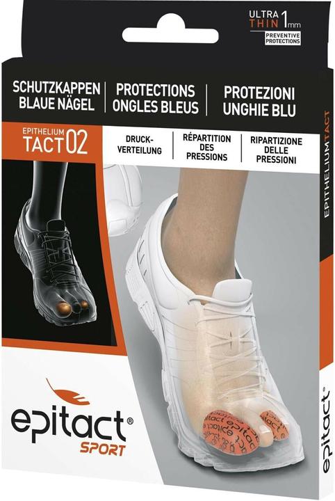 Epitact Sport Schutzkappen blaue Nägel EpitheliumTact 02, Gr. M 25 mm (M)