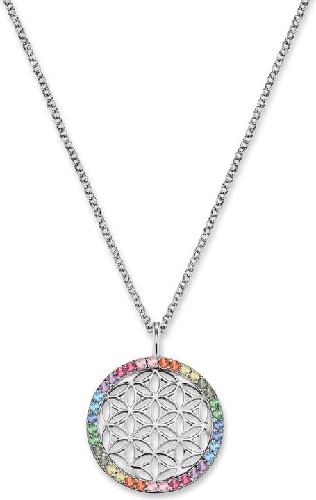 Produktbild Engelsrufer Halskette Lebensblume (925er Silber rhodiniert, 50 cm)