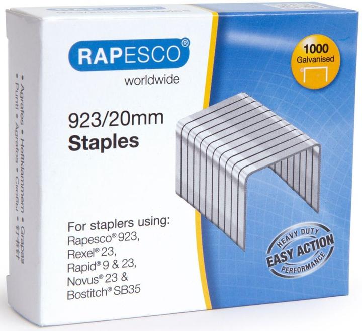 Produktbild Rapesco 923/20mm Heftklammern (1 x)