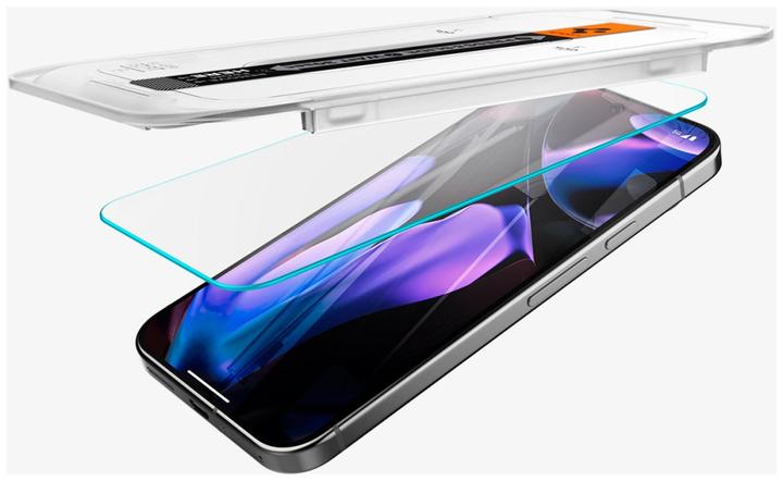 Produktbild Spigen EZ Fit Gehärtetes Glas Clear Displayschutzfolie Google Pixel 9 Pro XL 2-Pack (2 Stück, Google Pixel 9 Pro XL)