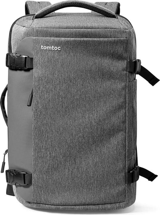 tomtoc Navigator-T66 17" 40L Travel Laptop Backpack (Gray) (40 l)