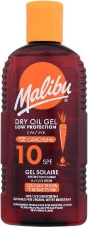 Malibu Dry Oil Gel With Carotene SPF10 200ml (Öl, 200 ml)