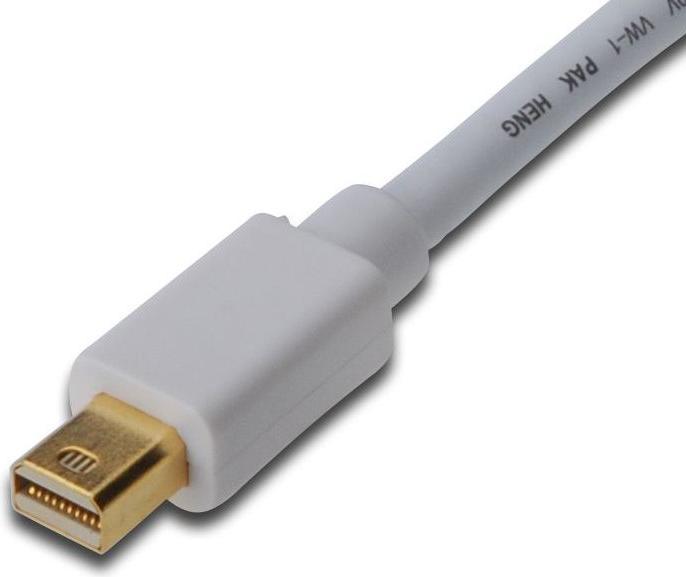 Actual product image Accessories LKADAT14 video cable and adapter 0.15 m VGA (D-Sub) Mini DisplayPort White (Mini DP, VGA, 15 cm)