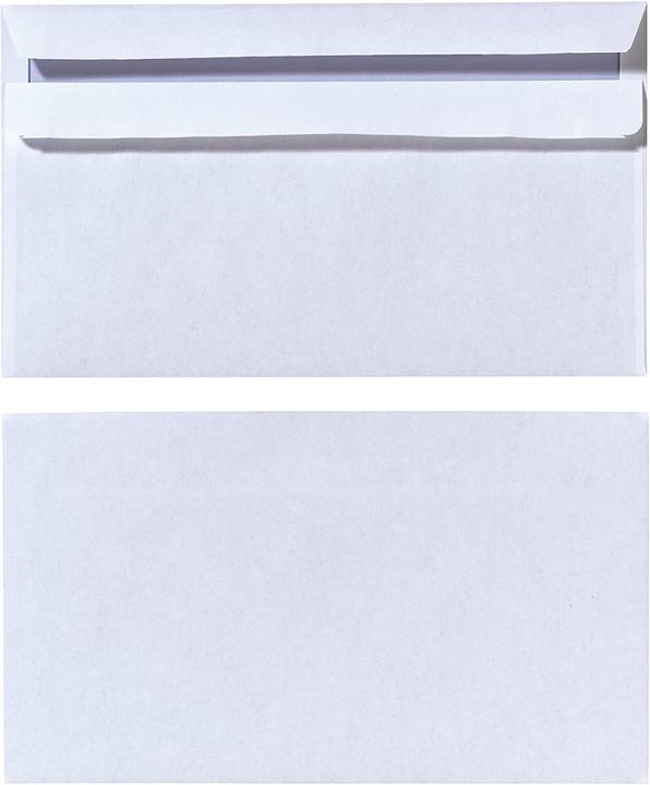 Produktbild Herlitz Selbstklebende Briefumschläge ohne Fenster (DIN lang (11 x 22 cm), 300 x)