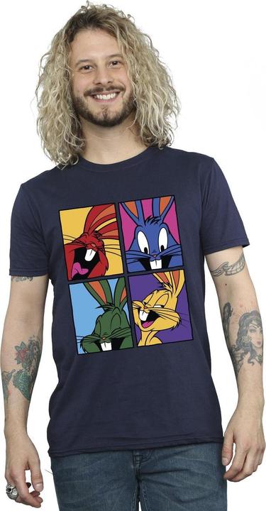 Immagine prodotto Looney Tunes Bugs Pop Art Maglietta Uomo (4XL)